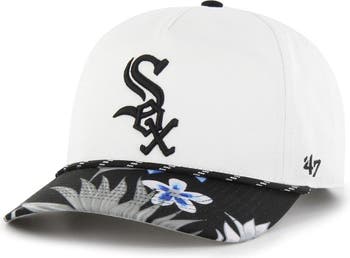 47 Brand White Kansas City Royals Dark Tropic Hitch Snapback Hat