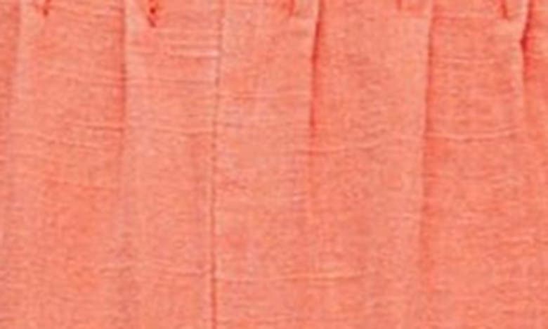 Free People Drifting Dreams Linen Blend Jumpsuit In Radiant Watermelon
