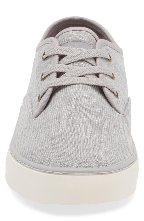 Ben Sherman Camden Canvas Sneaker In Grey