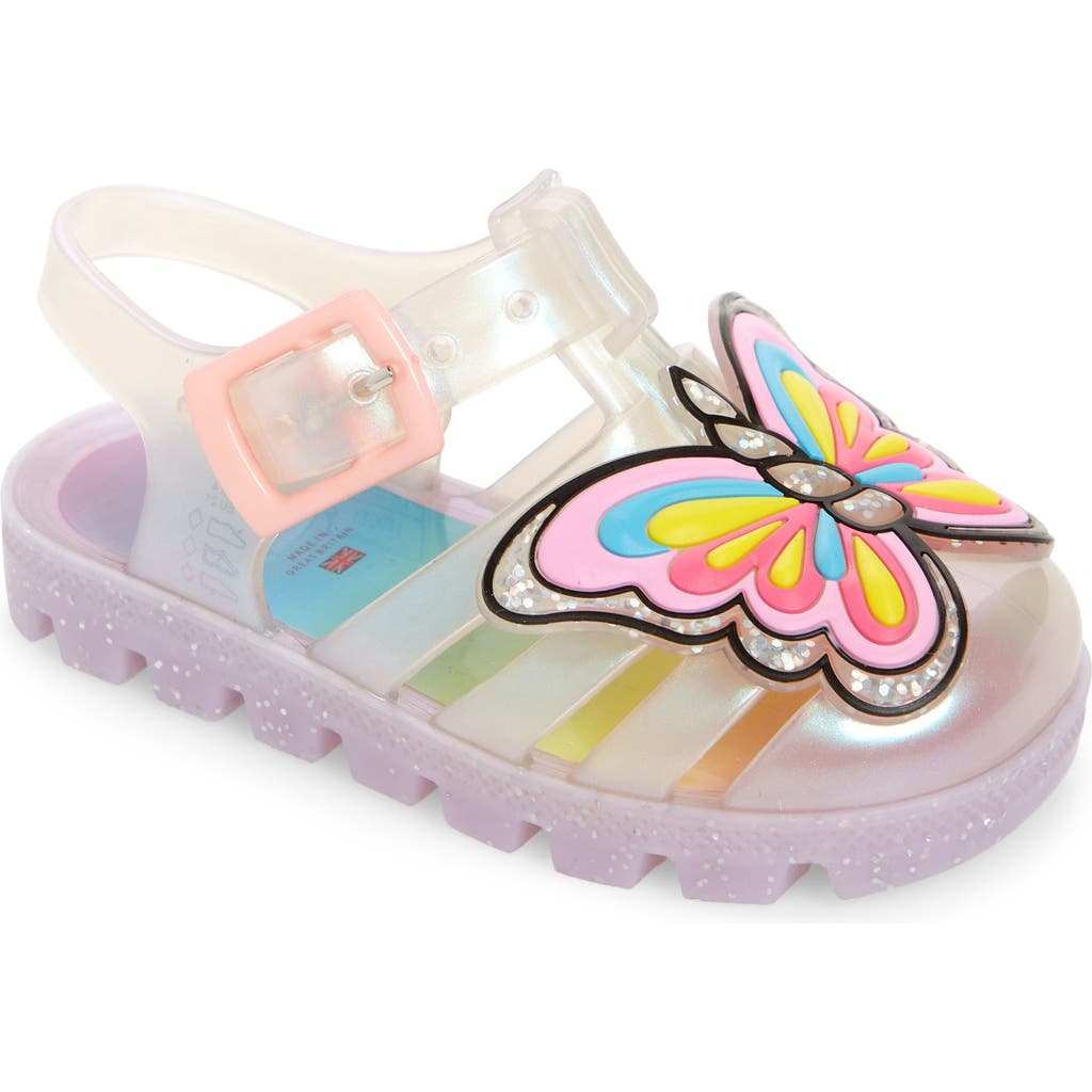Sophia Webster Kids' Unicorn Butterfly Jelly Sandal In Multi