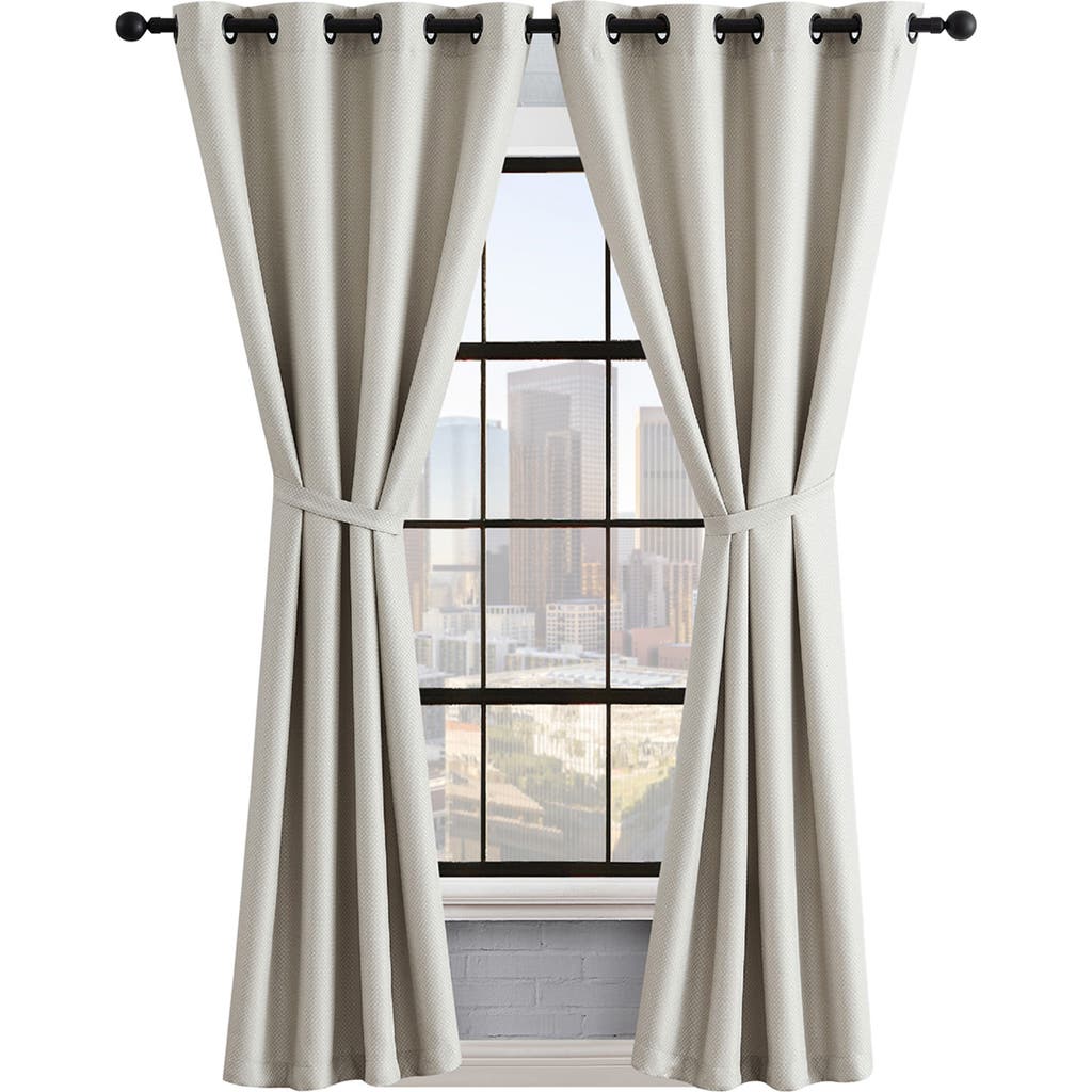 LUCKY BRAND LUCKY BRAND EMBER THERMAL SET OF 2 CURTAIN PANELS
