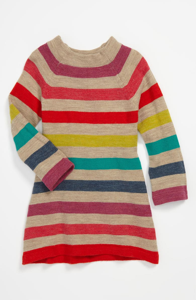 United Colors of Benetton Kids Stripe Knit Dress (Toddler) | Nordstrom