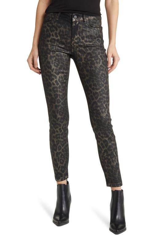 AllSaints Miller Celia Tapered Leg Organic Cotton Jeans Conker Brown at Nordstrom,