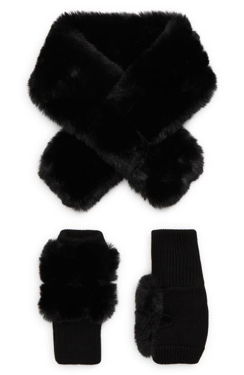 nordstrom faux fur wrap