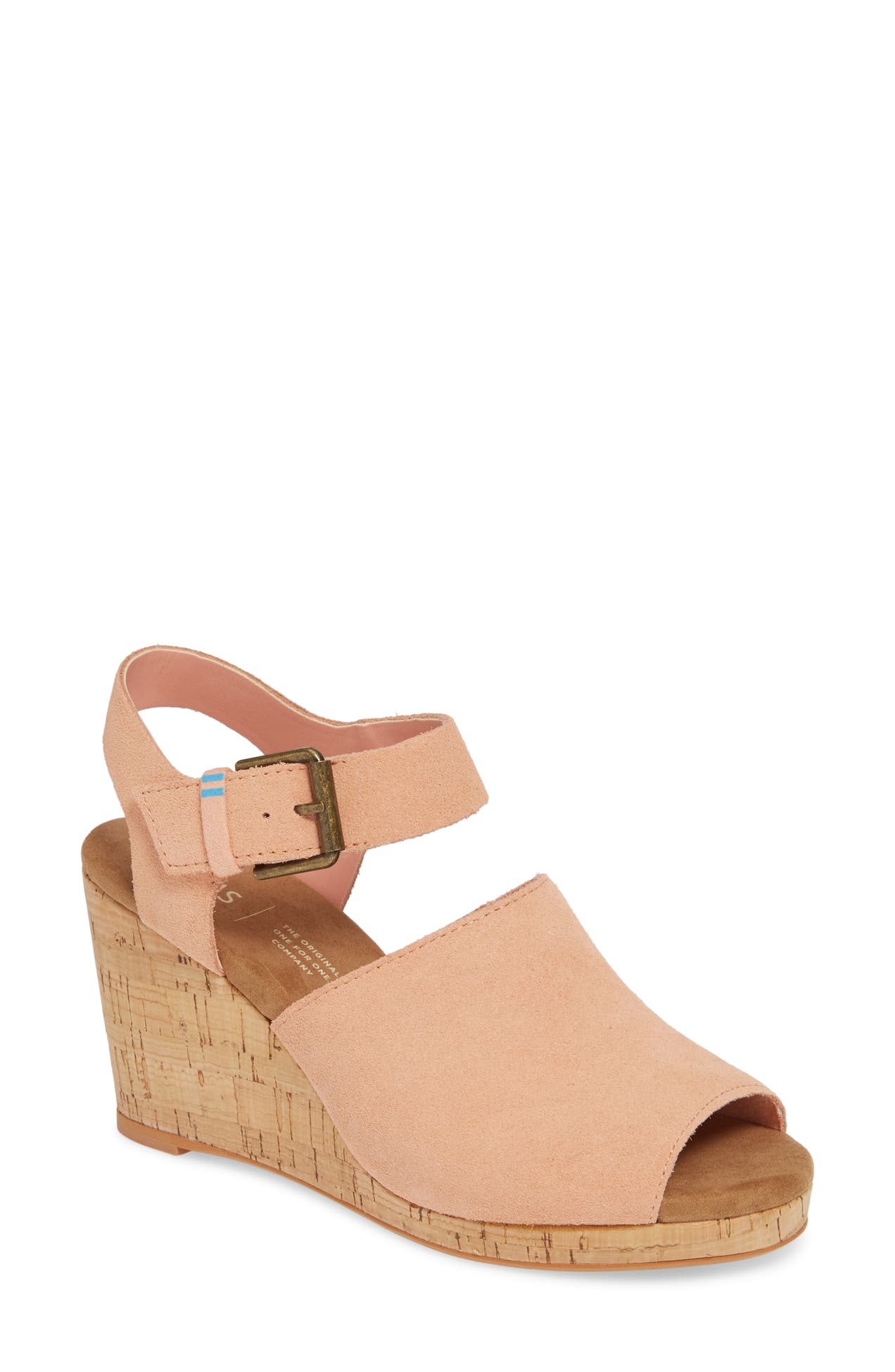 toms tropez wedges