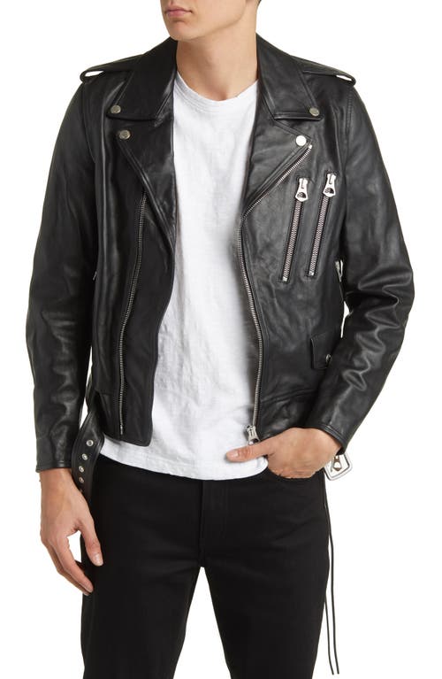 15 Leather Jacket in Black