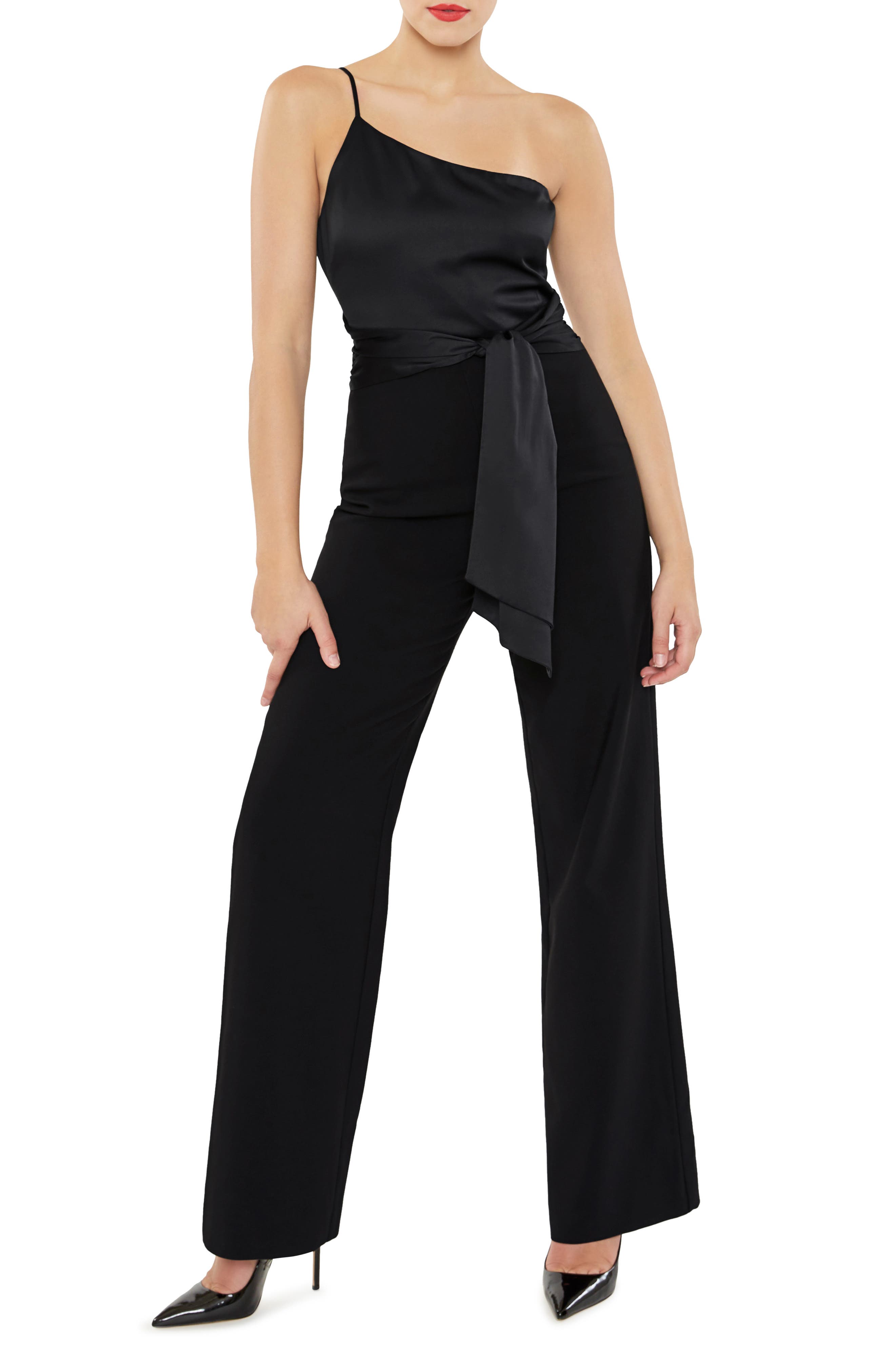 one shoulder jumpsuit nordstrom