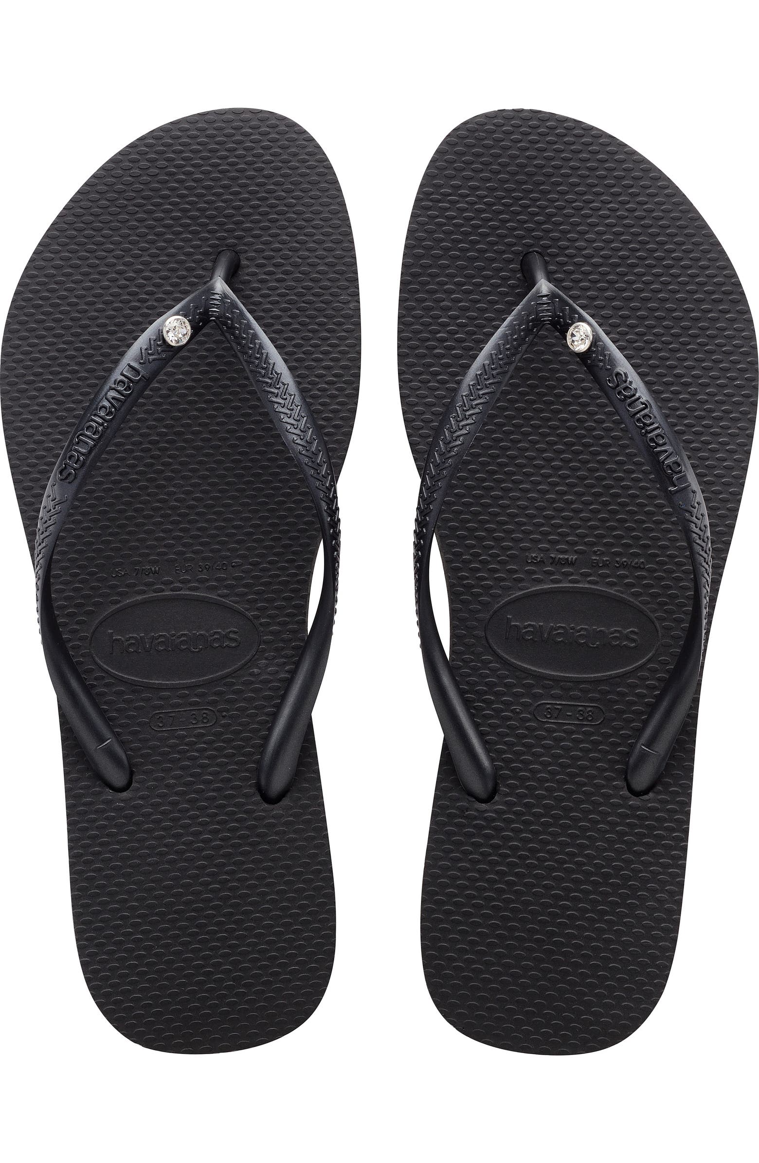 Havaianas Slim Crystal Flip Flop (Women) | Nordstrom