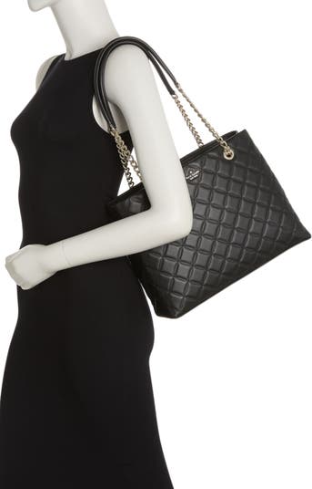  Kate Spade Natalia Tote Bag Women's Leather Large Handbag  (Black) : Clothing, Shoes & Jewelry