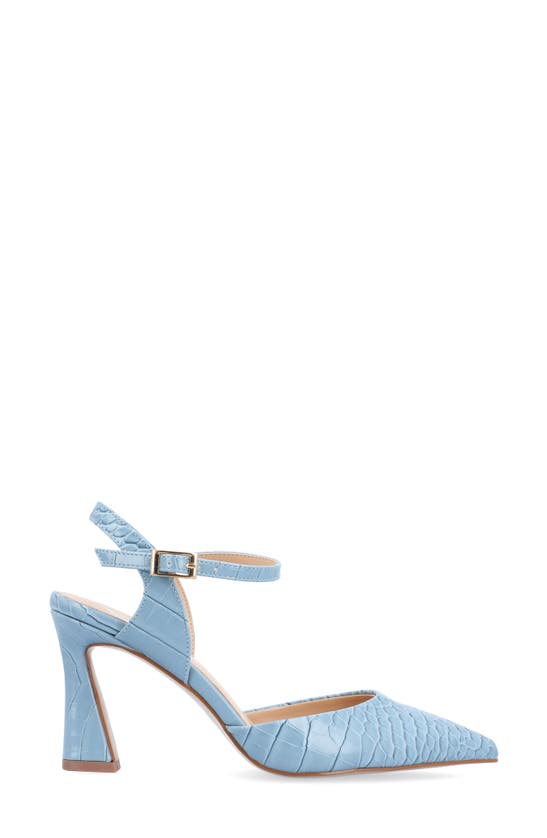 JOURNEE COLLECTION JOURNEE COLLECTION NIXEY CROC EMBOSSED PUMP