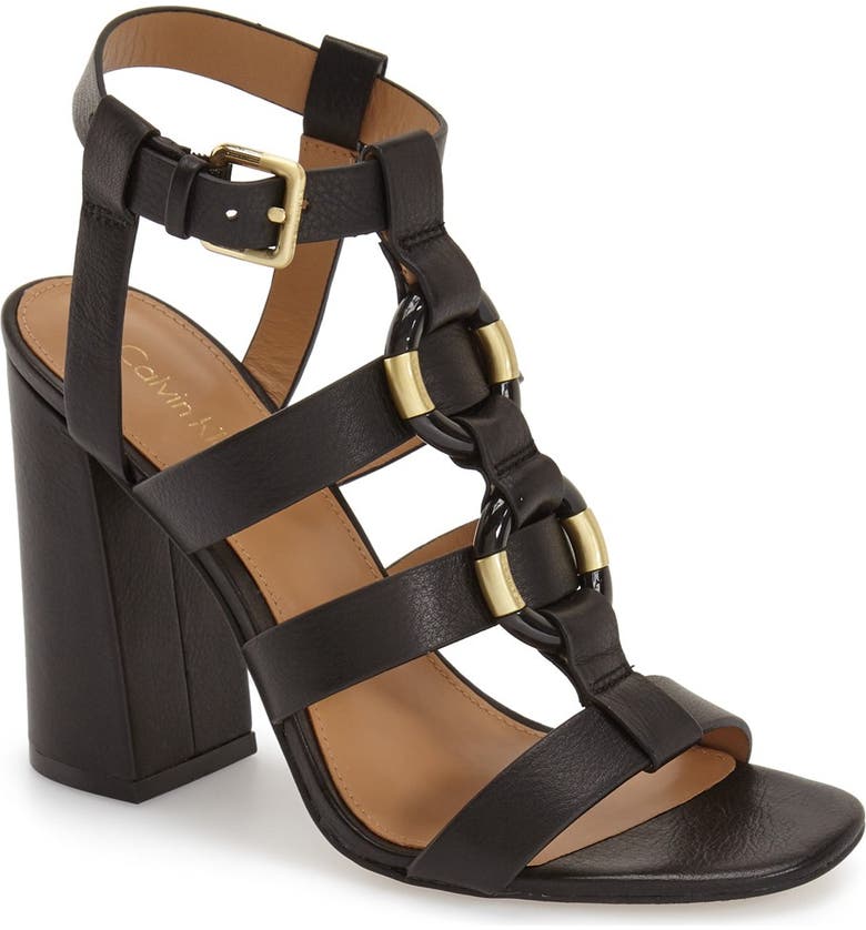 Calvin Klein 'Lindy' Block Heel Sandal (Women) | Nordstrom