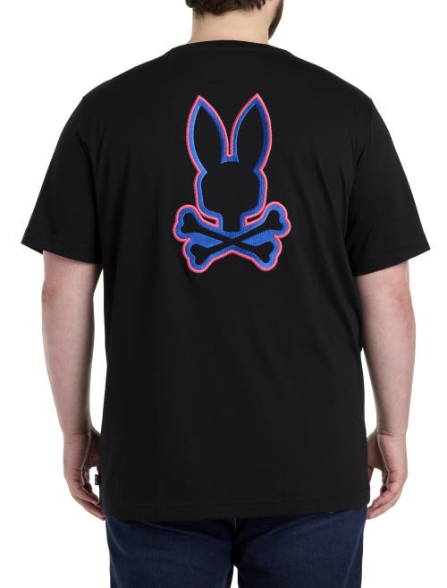 Shop Psycho Bunny Walter Graphic Tee In Black