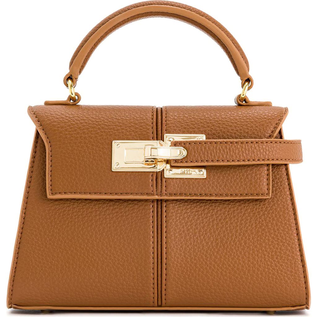 Jw Pei Elise Faux Leather Top Handle Bag In Brown