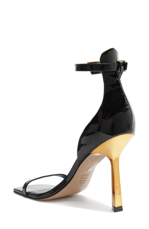 Shop Schutz Ciara Ankle Strap Sandal In Black