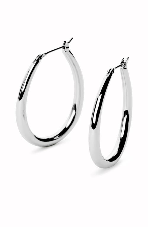 Shop Ana Luisa Hoop Earrings In Silver