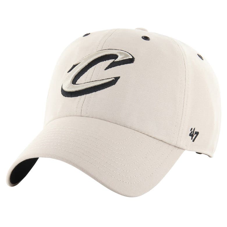 Shop 47 ' Cream Cleveland Cavaliers Lunar Clean Up Adjustable Hat