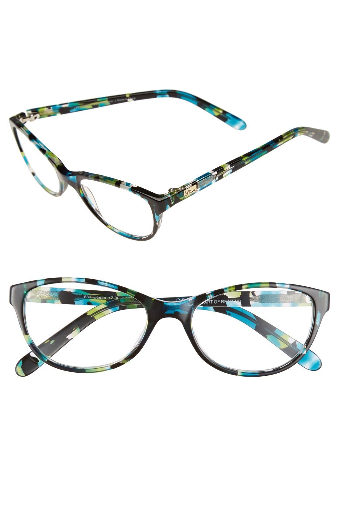 I Line Eyewear 'Ocean' 50mm Reading Glasses Nordstrom