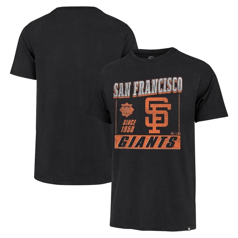 47 ' Black San Francisco Giants Outlast Franklin T-shirt