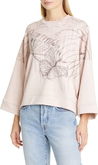 Ted baker top embroidered sweater