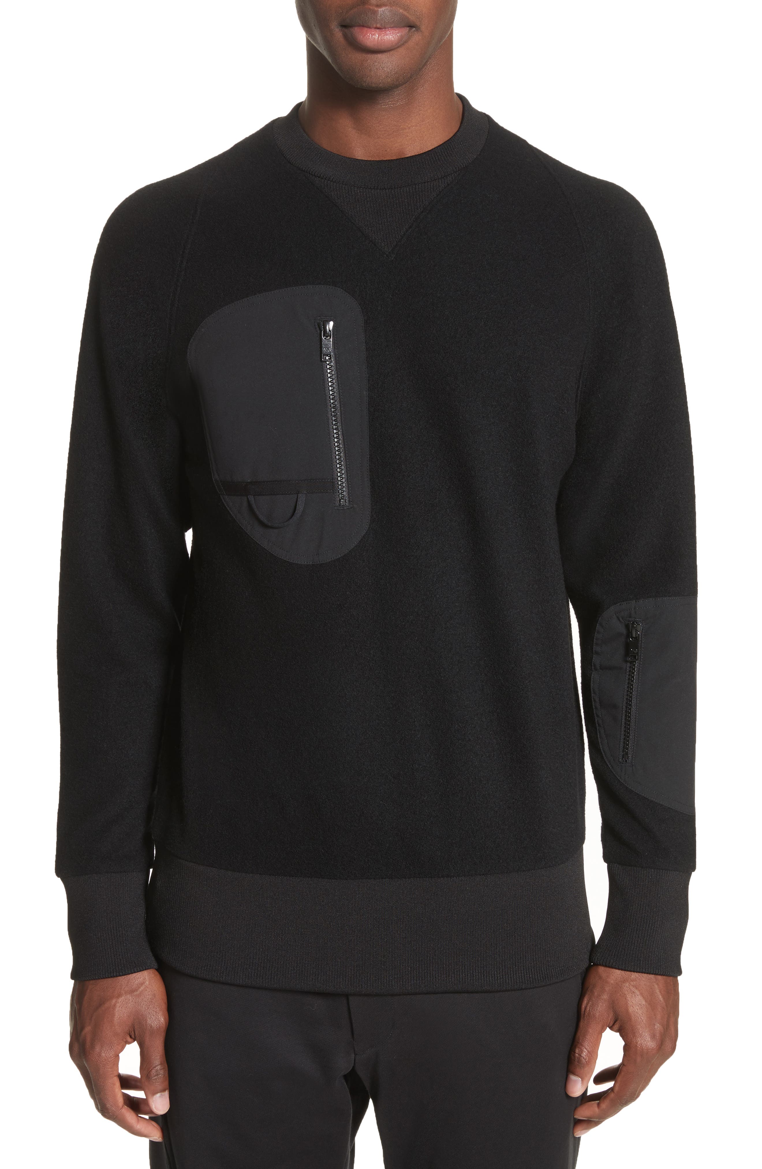 Y3 Zip Pocket Sweater Nordstrom