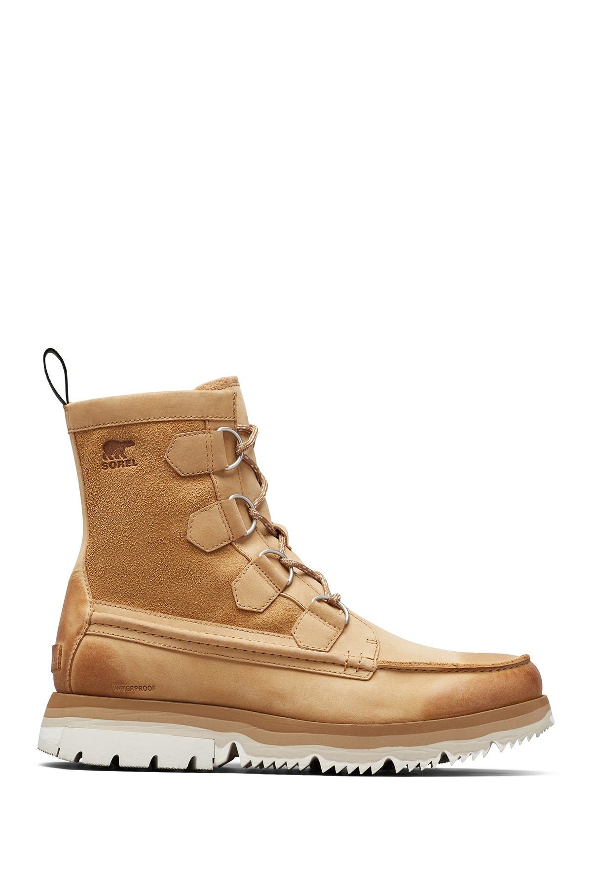 sorel men's atlis caribou waterproof boots
