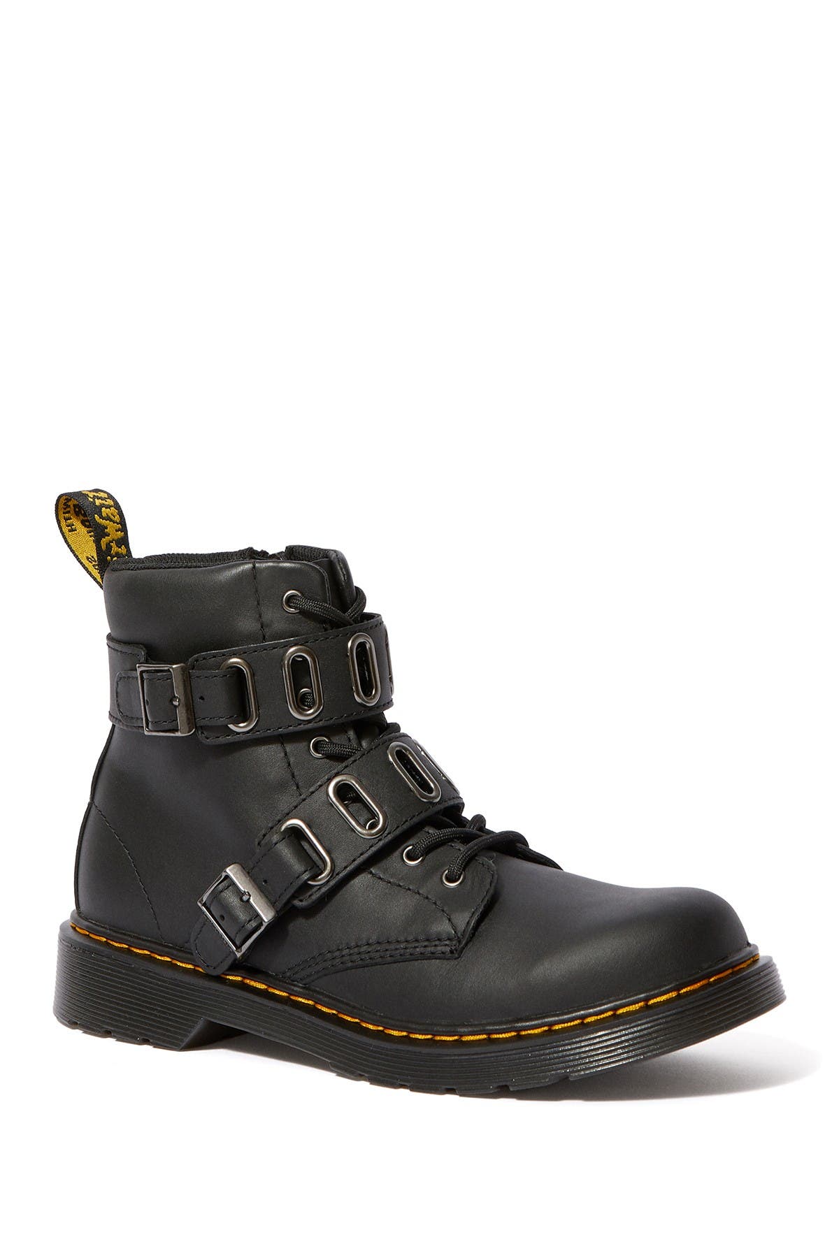 double buckle doc martens