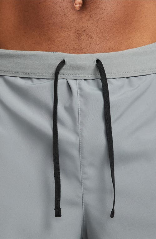 Nike Dri-fit Challenger Athletic Shorts In Smoke Grey/reflective Silv