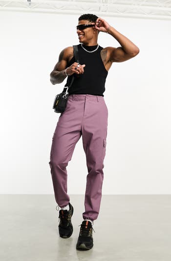 ASOS DESIGN Tapered Cargo Trousers