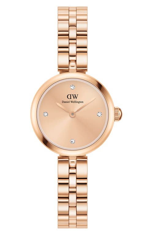 Daniel Wellington Elan Bracelet Strap Watch, 22mm In Rose Gold