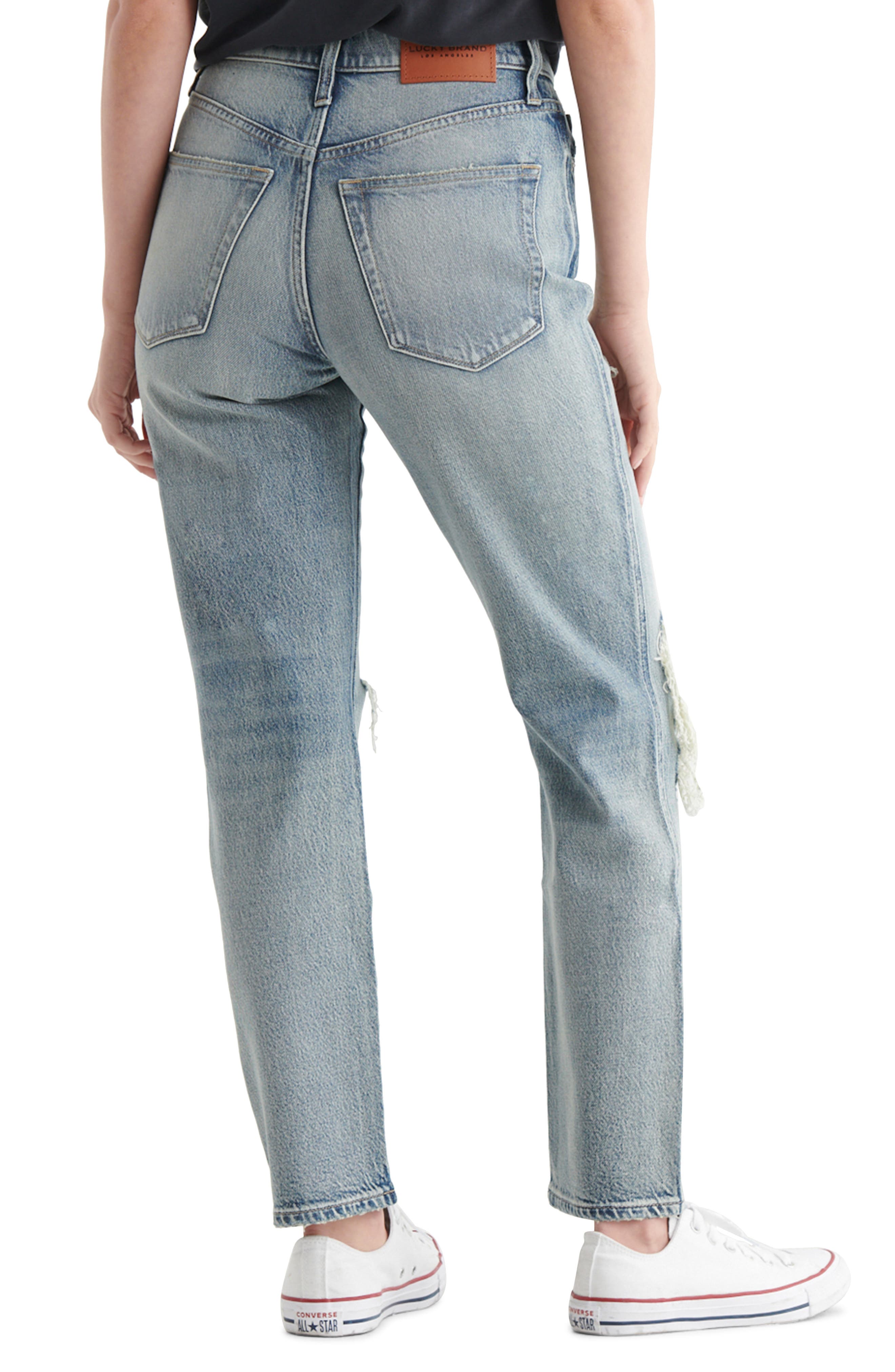 lucky brand high waisted jeans