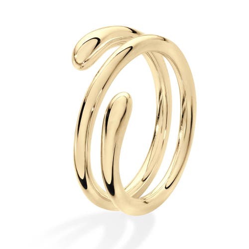 Lucy Quartermaine Women's Coil Drop Ring In Gold Vermeil In Gold