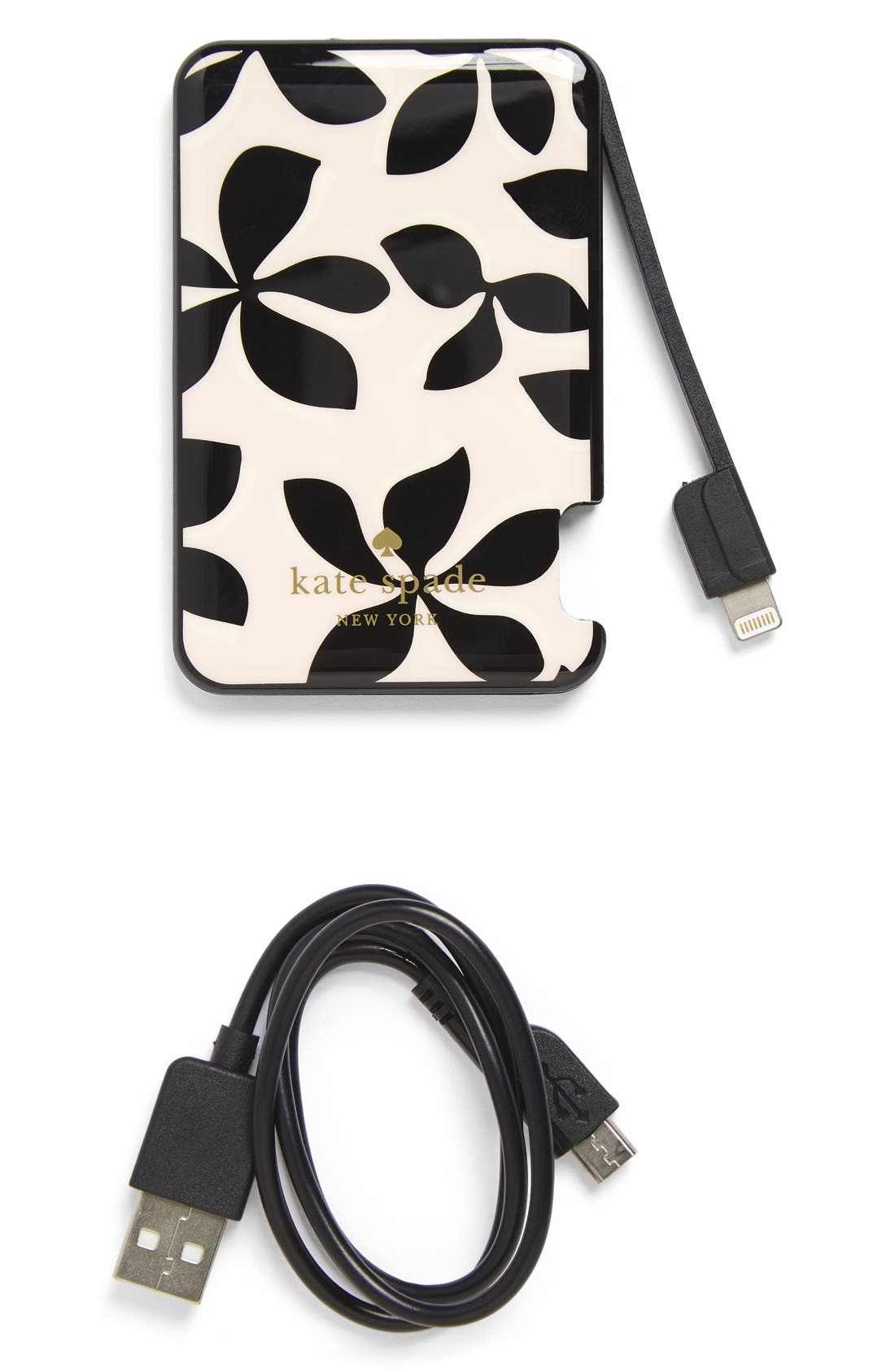 kate spade new york floral slim portable charger Nordstrom