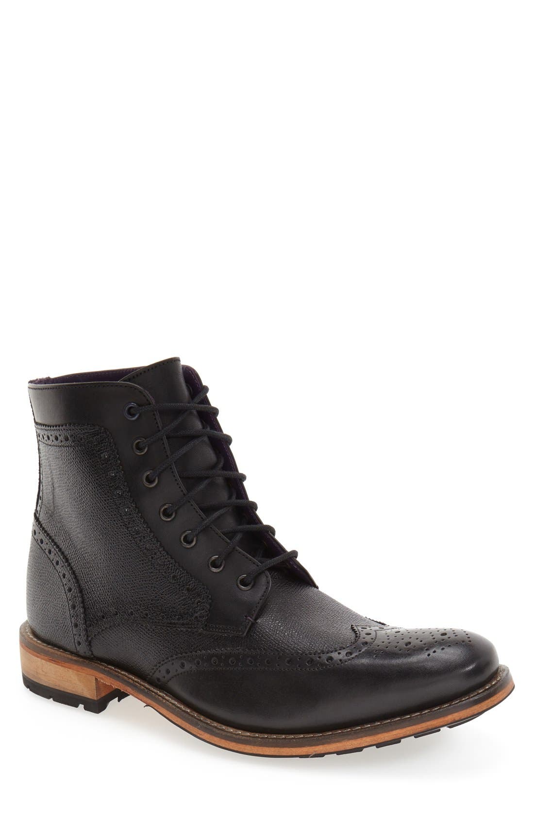 Ted Baker London 'Sealls 3' Wingtip Boot (Men) Nordstrom