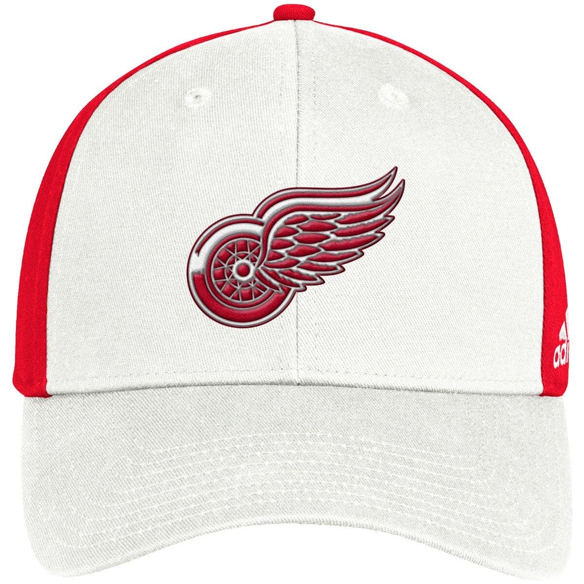 detroit red wings adidas hat