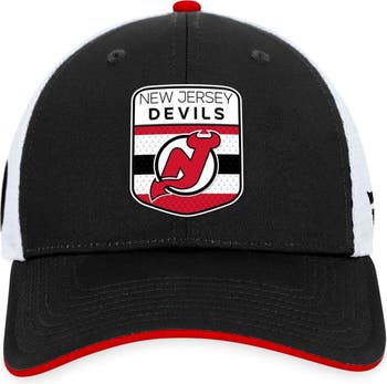 New Jersey Devils Fanatics Branded Authentic Pro Alternate Logo Snapback Hat  - Black/White