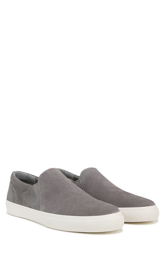 Shop Vince Fletcher Slip-on Sneaker In Smoke Grey