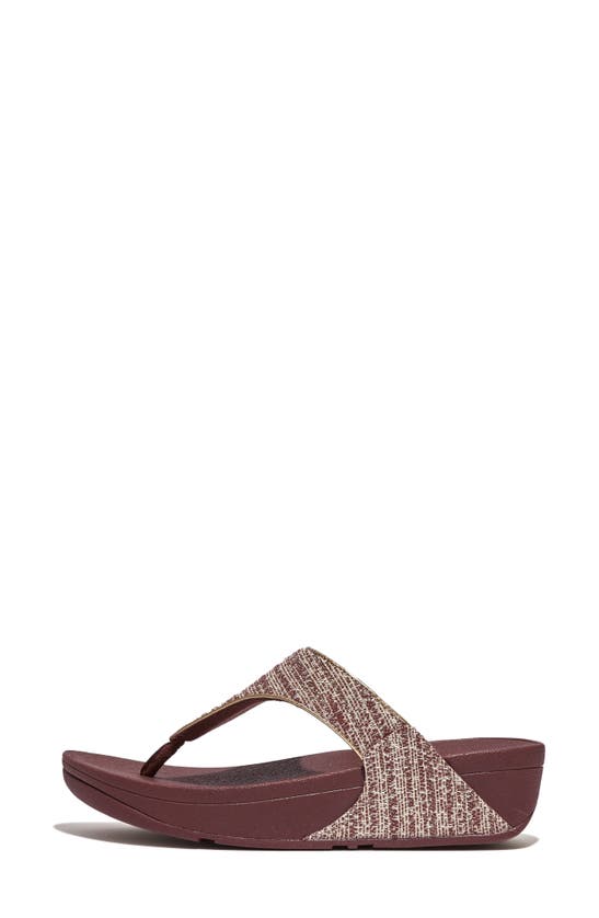 FITFLOP FITFLOP LULU SHIMMERWEAVE FLIP FLOP