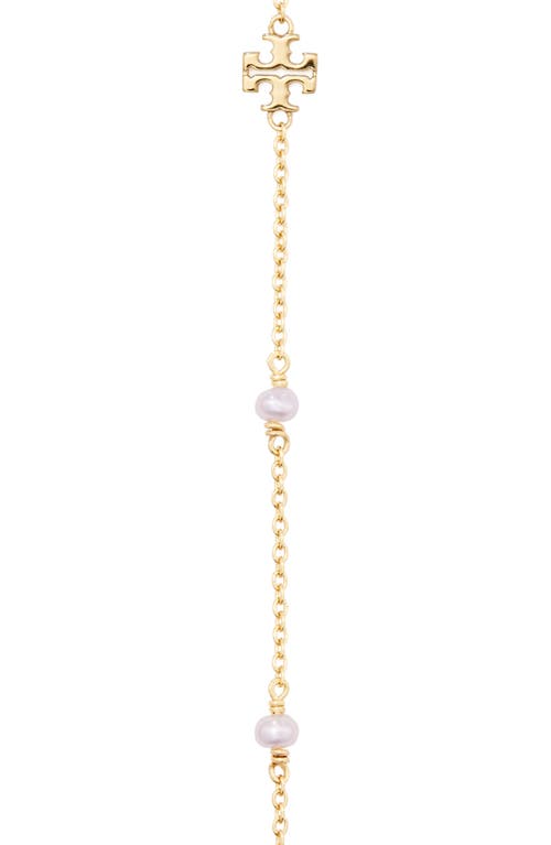 TORY BURCH TORY BURCH KIRA CULTURED PEARL NECKLACE 