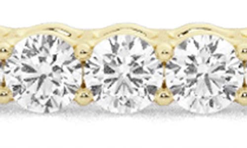 Shop Badgley Mischka Collection 14k Yellow Gold Near Colorless Lab Grown Round Diamond Bracelet In 2.11 Ctw Yellow Gold