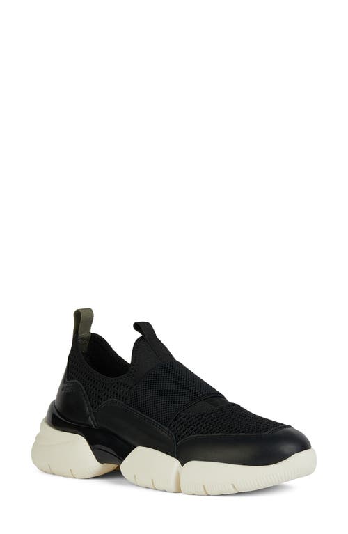 Adacter Water Resistant Slip-On Sneaker in Black