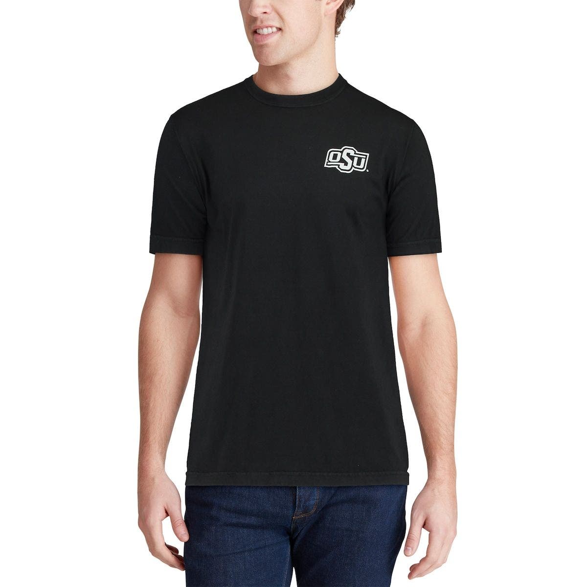 IMAGE ONE Men's Black Oklahoma State 