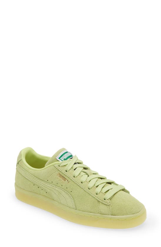 Puma Suede Xxi Sneaker In Lime Green | ModeSens