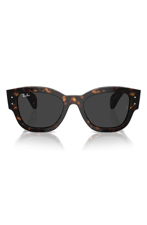 Ray Ban Ray-ban Jorge 52mm Polarized Square Sunglasses In Havana