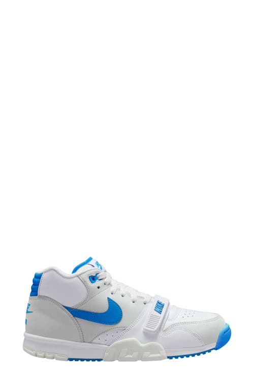 Nike Air Trainer 1 Sneaker In White/photo Blue/white