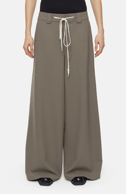 CLOSED CLOSED WYSTAN DRAWSTRING WIDE LEG PANTS 