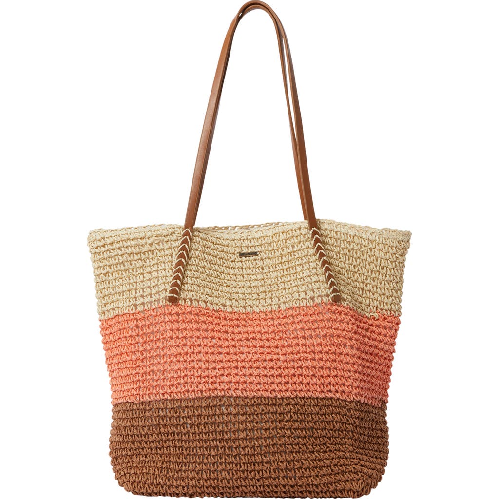 Billabong Perfect Find Straw Bag In Multi