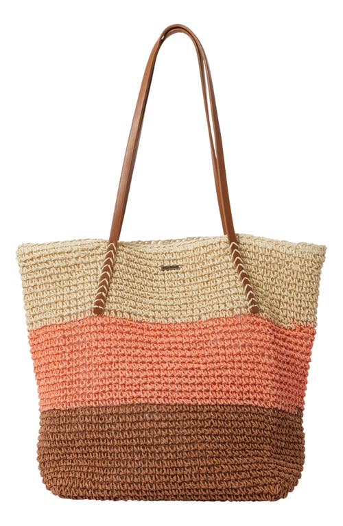 Billabong Perfect Find Straw Bag in Toasted Coconut at Nordstrom