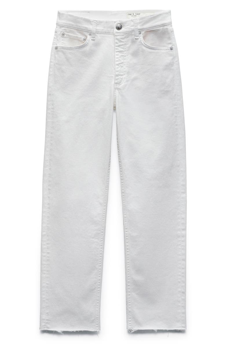 rag & bone Harlow Raw Hem Ankle Straight Leg Jeans | Nordstrom