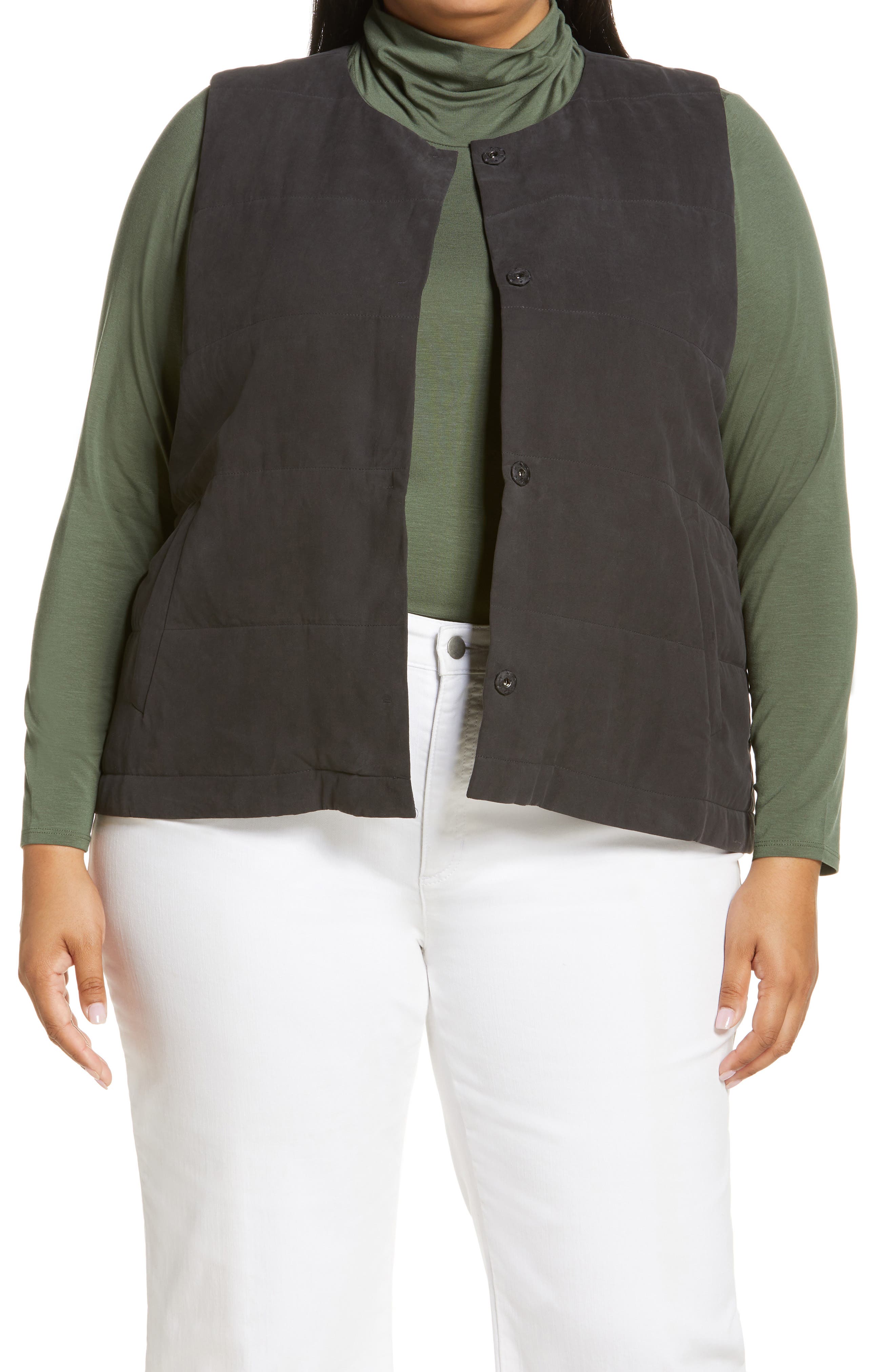 eileen fisher plus size jackets