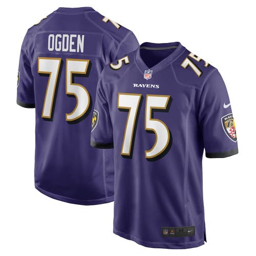 UPC 689206334678 product image for Men's Nike Jonathan Ogden Purple Baltimore Ravens Retired Player Game Jersey at  | upcitemdb.com